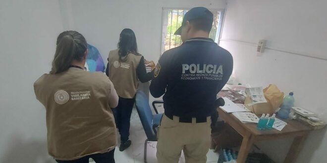 Dinavisa detecta laboratorio de cosméticos que operaba en el país sin habilitación ni registro sanitario