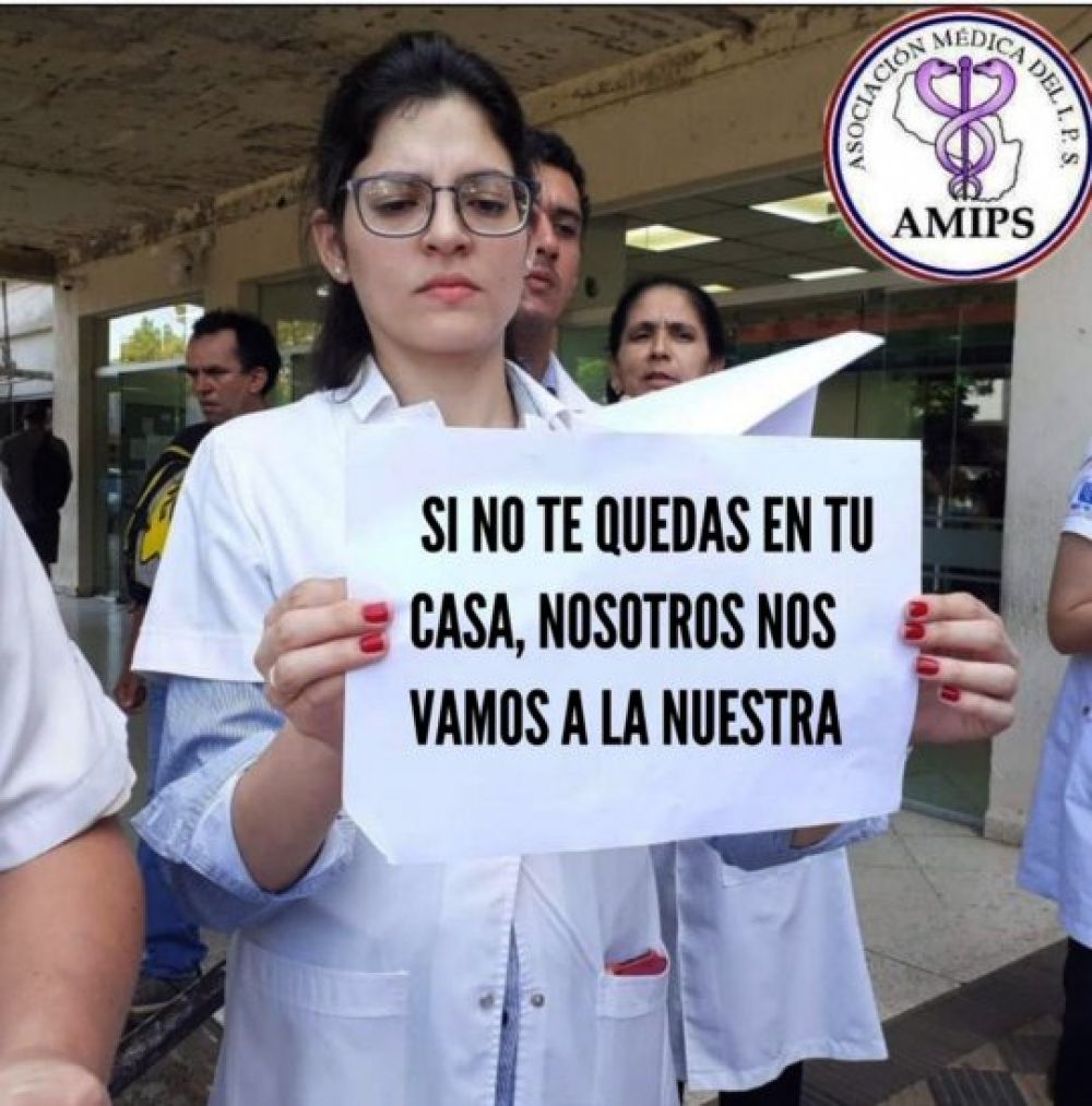 Médicos piensan en renunciar si la gente no acata las medidas