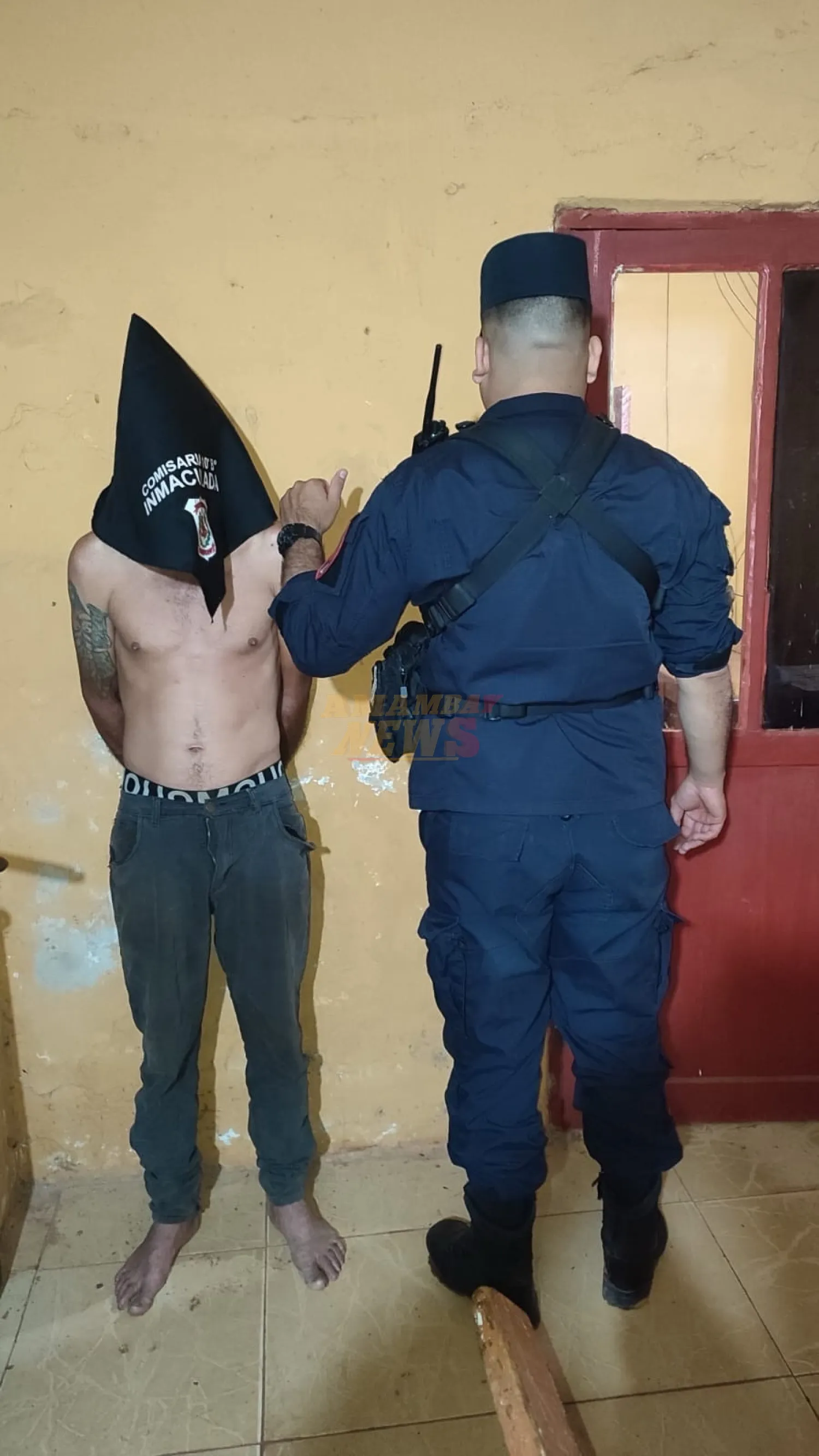 Aprehenden a Hombre por Supuesto Hecho de Violencia Familiar en Concepción