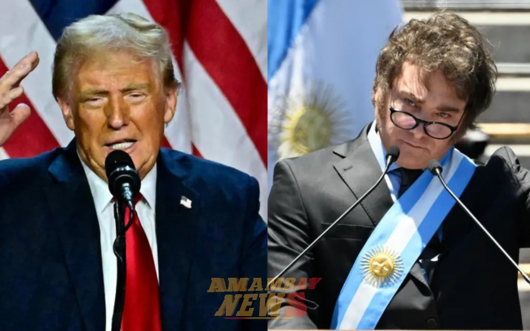 Milei será el primer presidente a ser recibido por Donald Trump tras su victoria