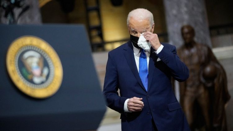 Biden insultó a un periodista en una conferencia de prensa