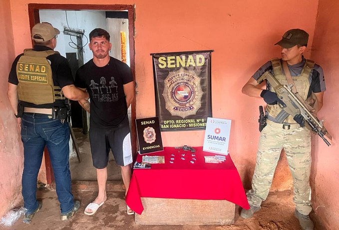 Capturan a peligroso distribuidor de cocaína en San Juan Bautista