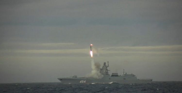 Rusia prueba nuevo misil hipersónico