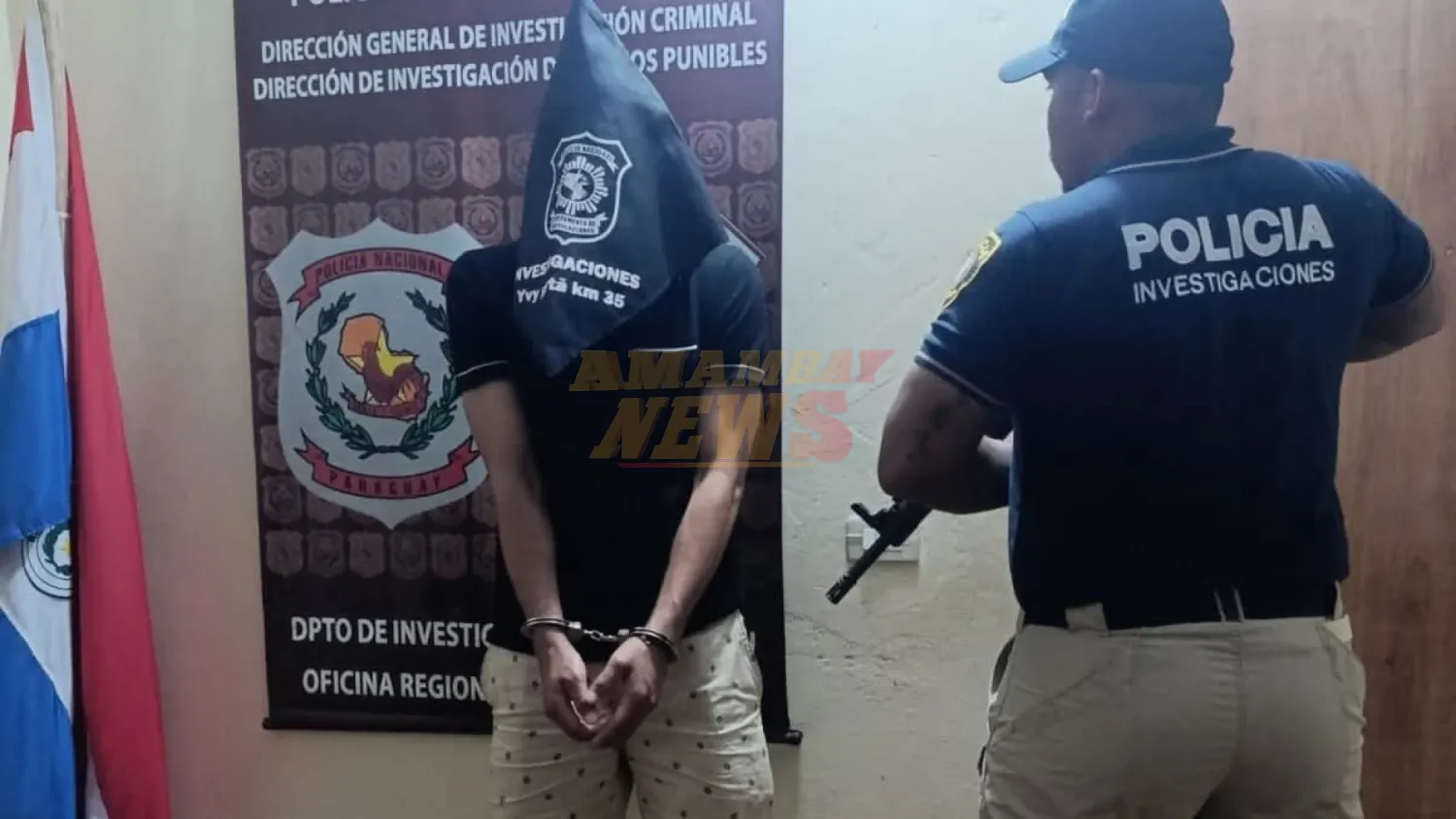 Detienen a un joven por presunta vinculación al Clan Díaz en Yby Pytá