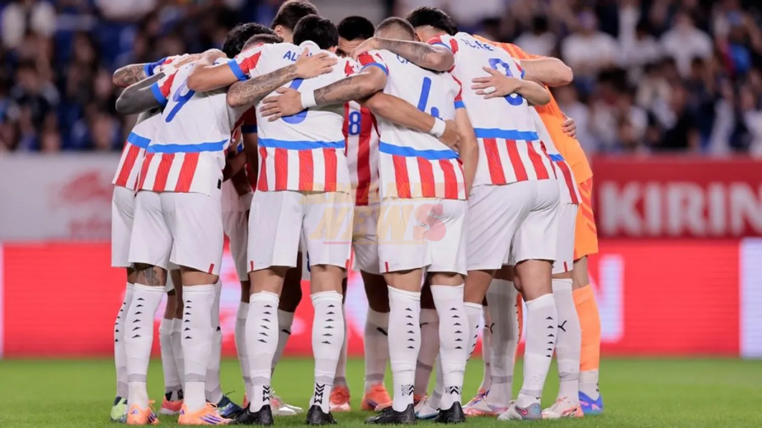 Paraguay, en el grupo de Estados Unidos, Australia y del repechaje europeo
