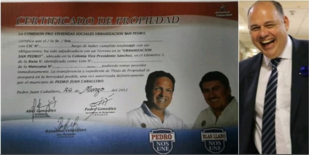 Piden a Chiquito Vale expropiar Villa San Pedro a favor de estafados