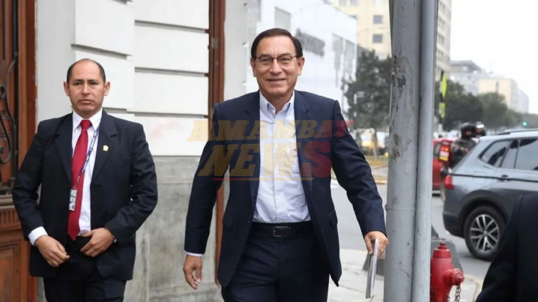 Ordenan prisión preventiva por cinco meses al expresidente de Perú Martín Vizcarra en juicio por corrupción