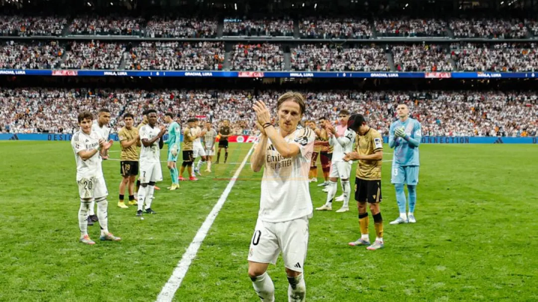 Modric: “No llores por mí porque terminó, sonríe porque sucedió"