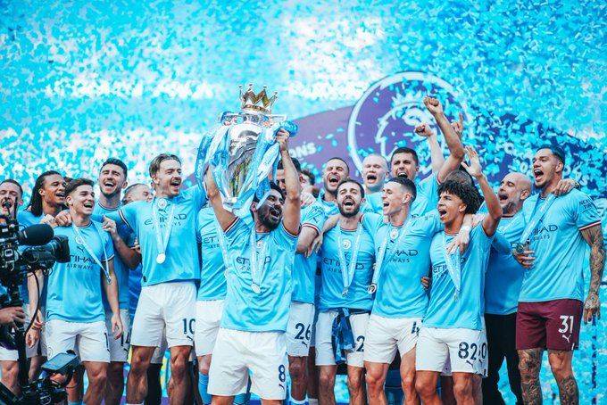 City festeja título de Premier League con triunfo sobre el Chelsea