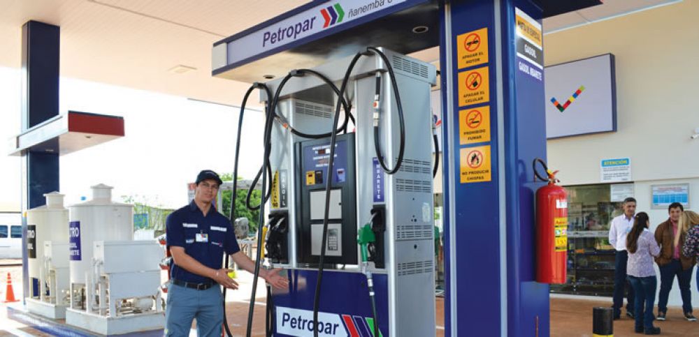 Petropar anuncia suba en el gasoil de G. 300