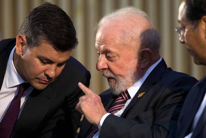 En Brasil aseguran que Lula amenaza con romper acuerdo de precios de Itaipú
