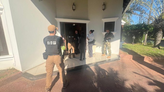 Fiscalía allana lujosa vivienda vinculada a Jarvis Pavão en Lambaré