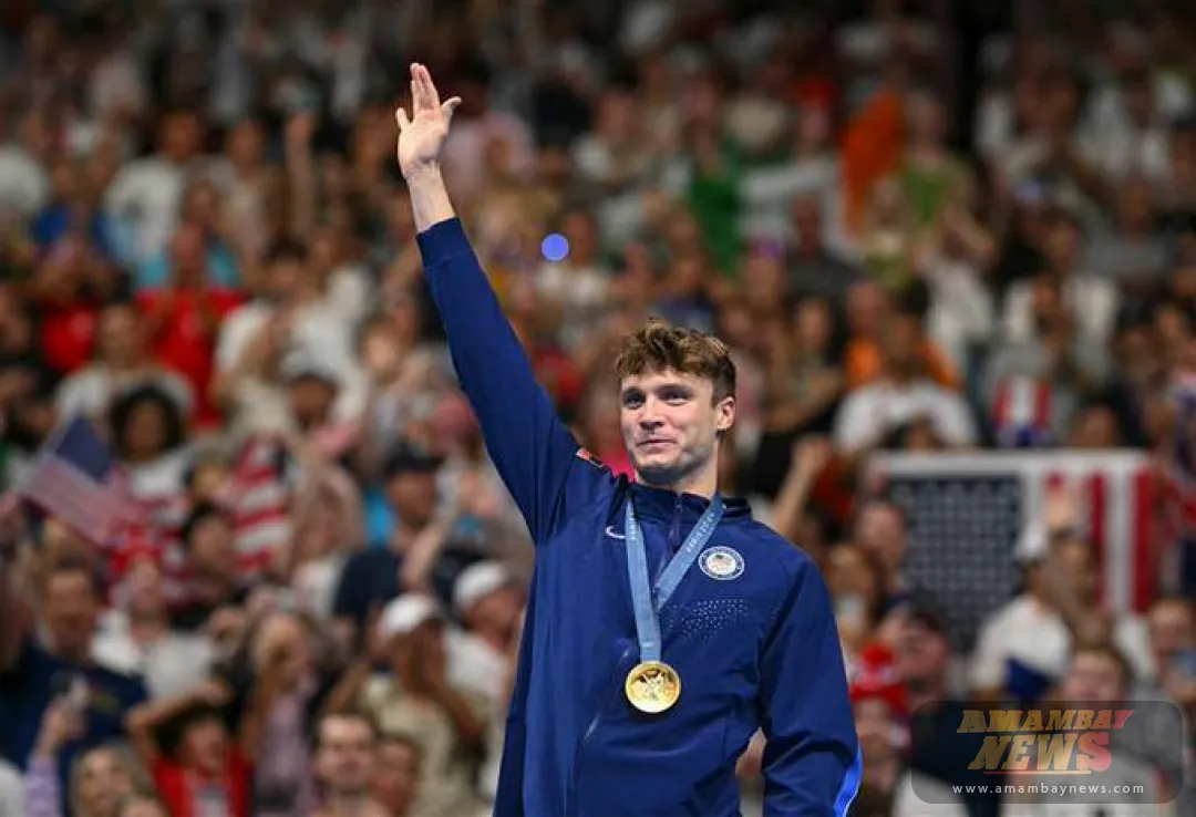 El estadounidense Bobby Finke logra oro y récord mundial en los 1.500 m libre