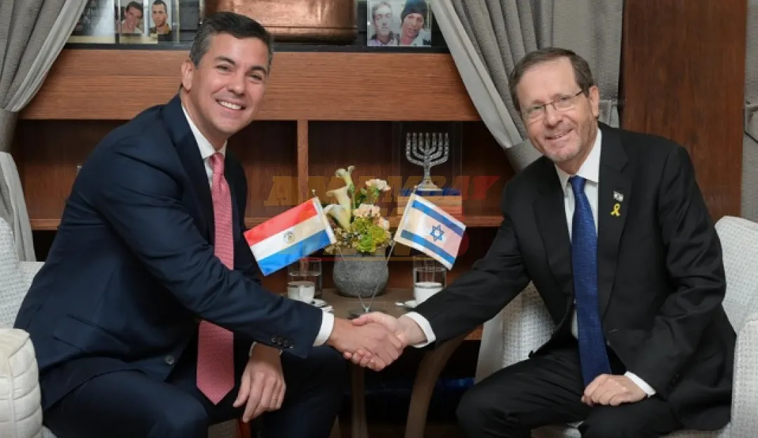Paraguay reafirma su apoyo a Israel en reunión presidencial