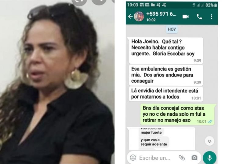 Gloria Escobar: La envidia del intendente está por matarnos a todos