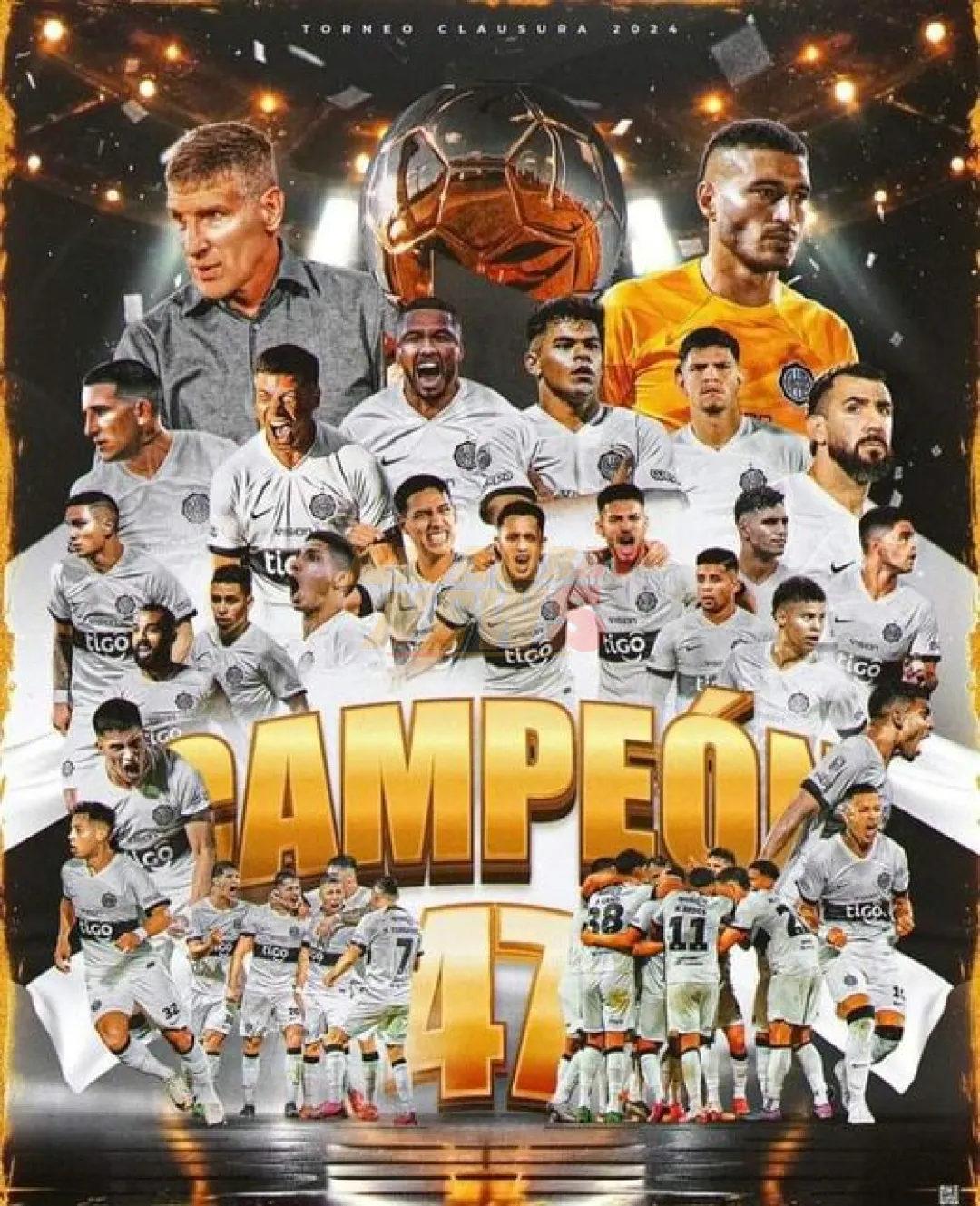 ¡Olimpia es el flamante campeón del Clausura 2024!