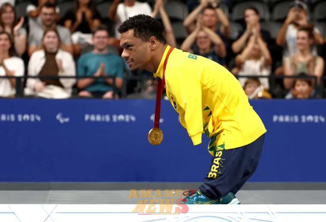 Tercer oro para el nadador brasileño Gabrielzinho en los Paralímpicos