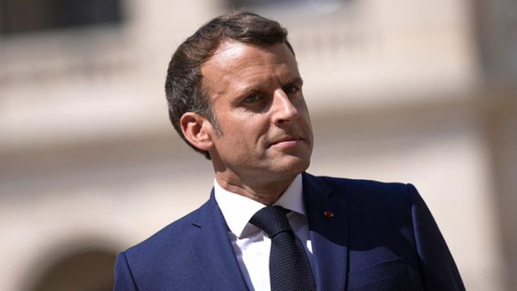Macron visitó Mosul, el antiguo bastión del Estado Islámico en Irak