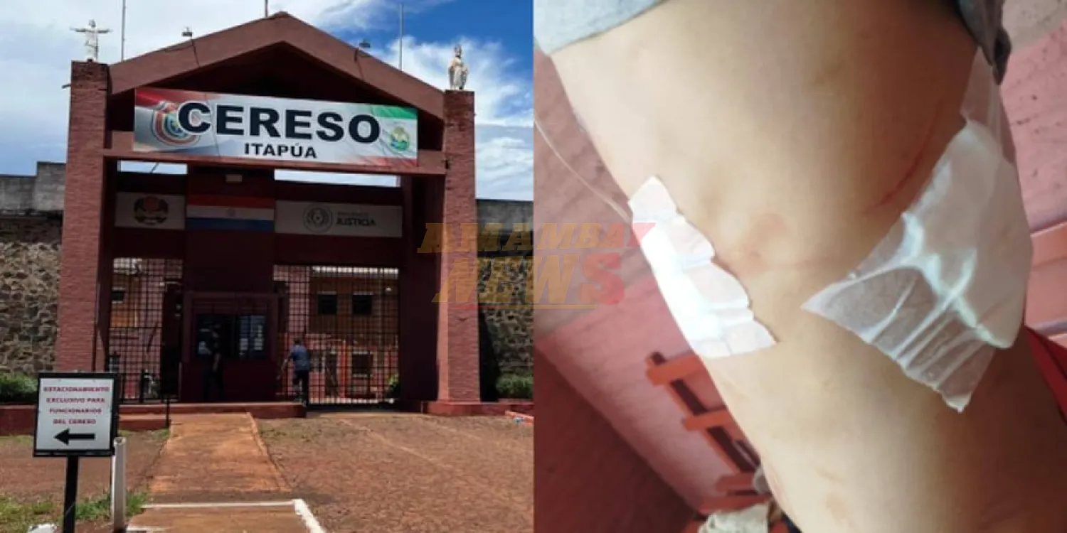 Discusión por el desayuno acaba con un recluso herido en cárcel de Itapúa