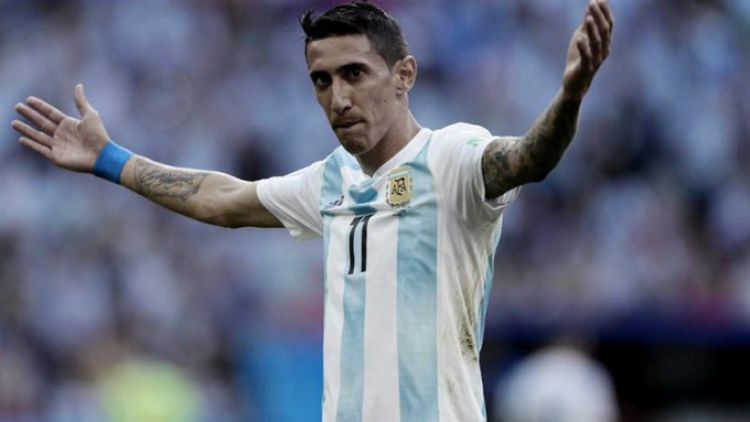 Di María y Paredes se sumaron a la concentración del seleccionado argentino en Ezeiza