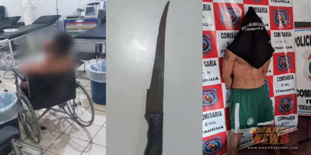 Discutió con su “amigo” y le cortó la oreja con un machetillo