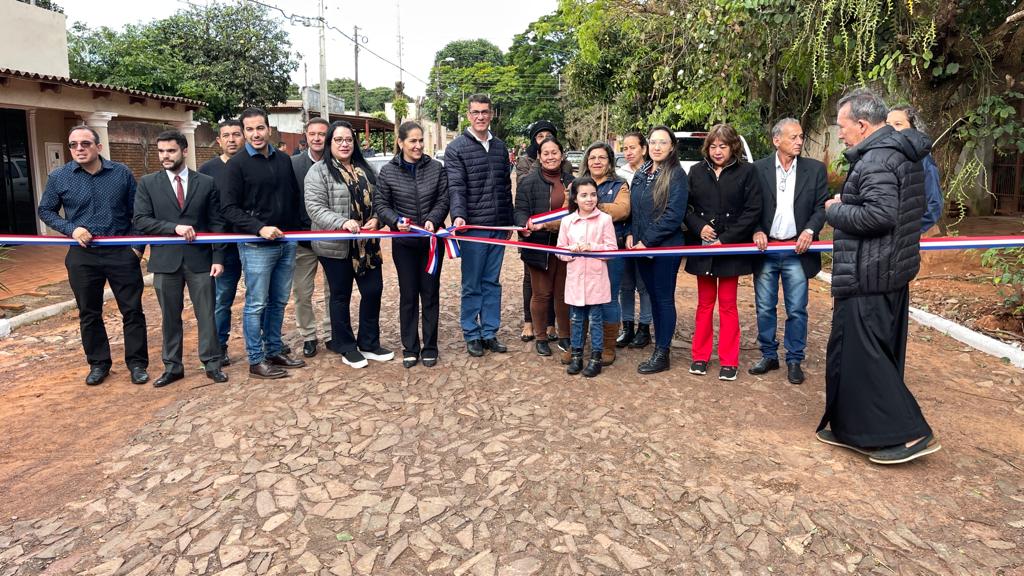 5 mil 648 metros cuadrados de pavimentación inaugurados en Pedro Juan Caballero