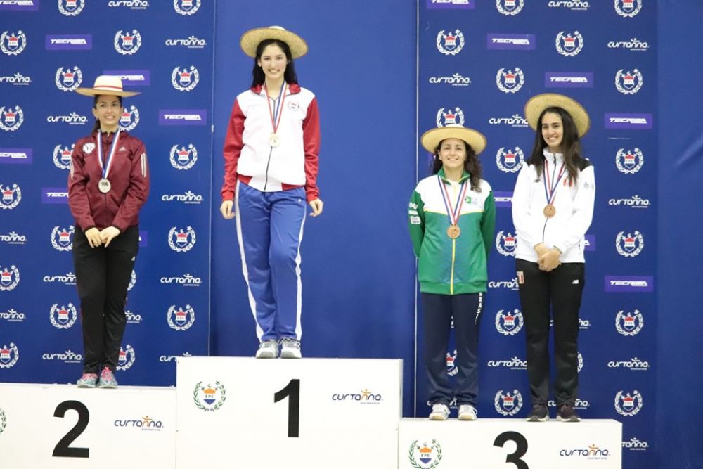 Paraguay obtiene oro y bronce en Sudamericano de Esgrima 2019