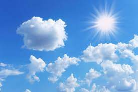 Anuncian día soleado y sin lluvias