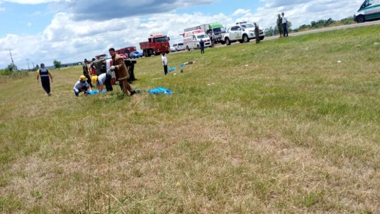 Ya son seis las víctimas fatales del accidente de tránsito en Santaní