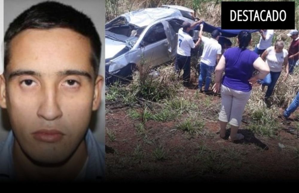 Confirman muerte de policía que volcó vehículo repleto de marihuana