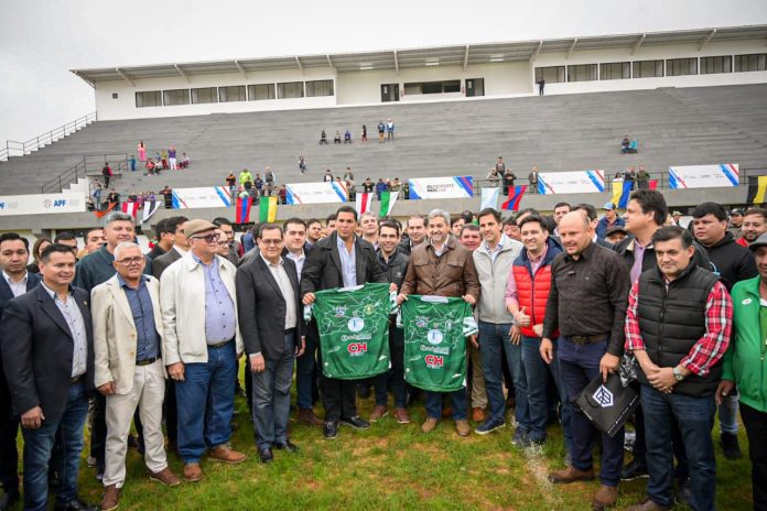 Caaguazú inaugura primera etapa de su nuevo estadio, aspirando atraer grandes espectáculos deportivos