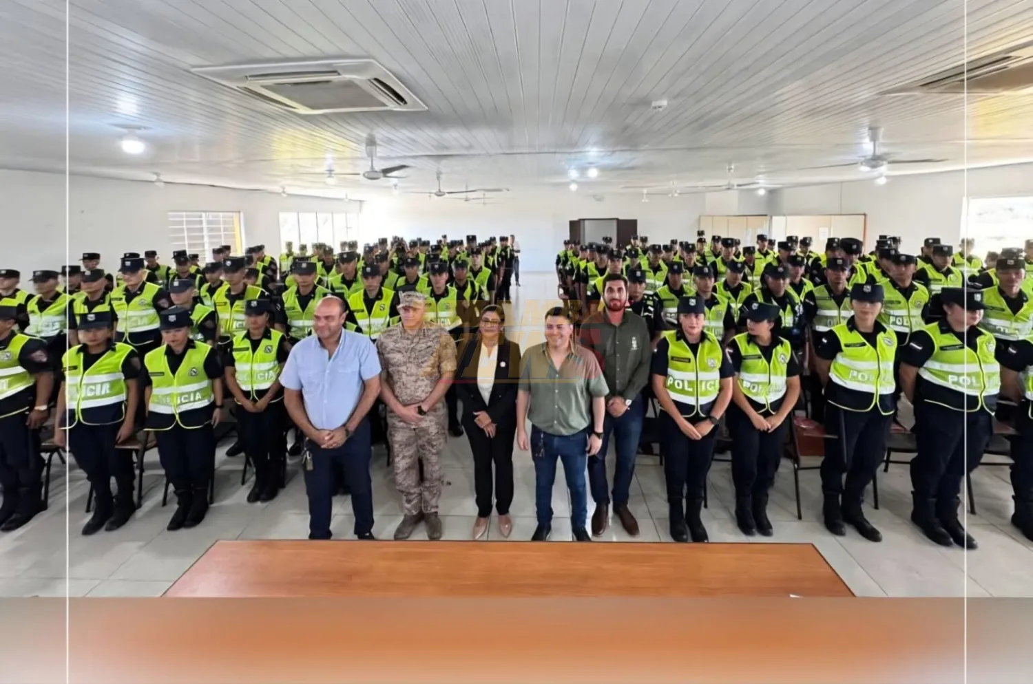 Refuerzan la seguridad en Concepción con la incorporación de 151 nuevos agentes policiales