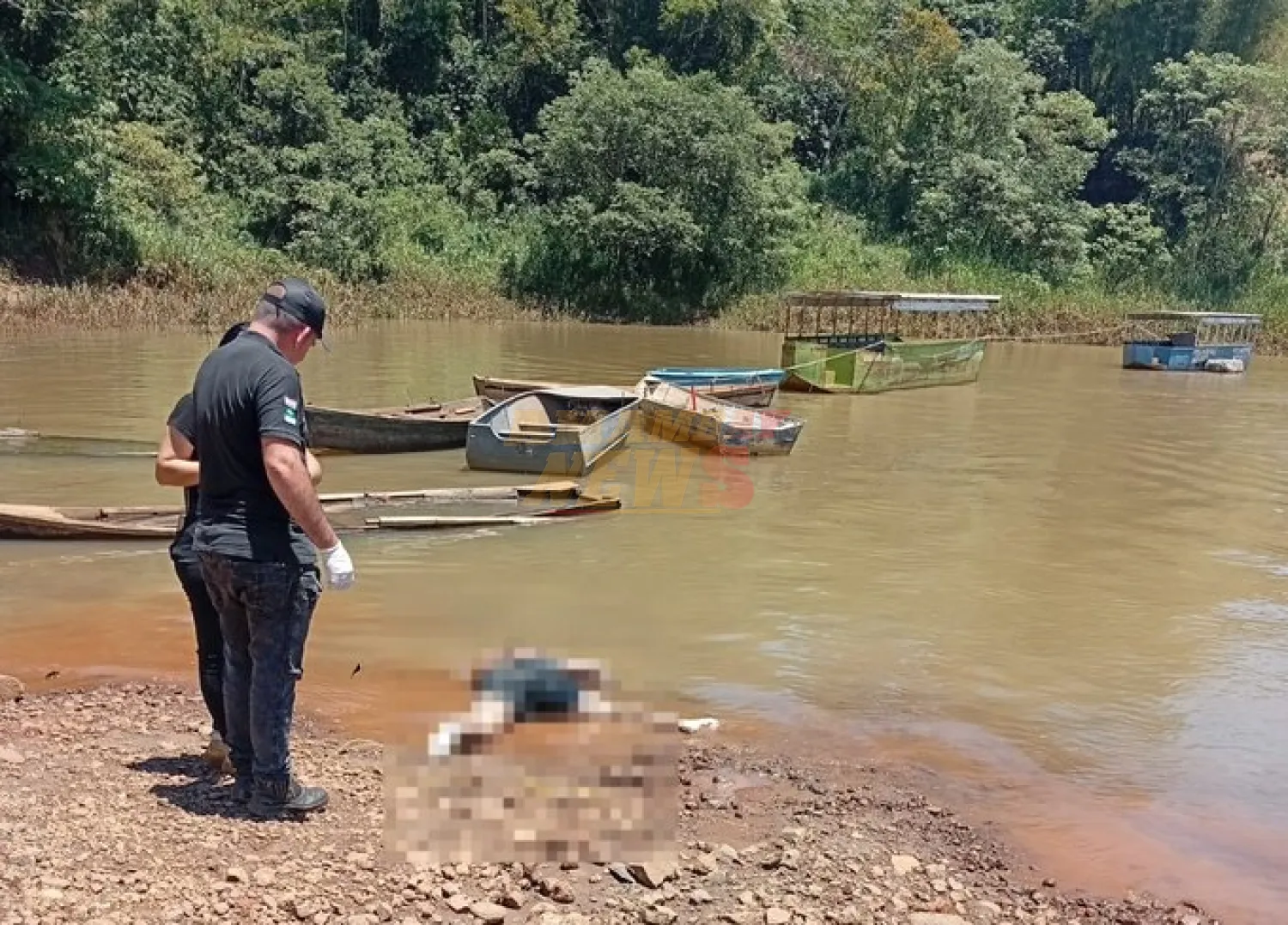 Hallan cuerpo de brasileño desaparecido desde el domingo en el lago Acaray