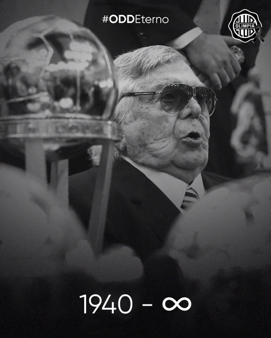 El mensaje de Olimpia para el eterno Osvaldo Domínguez Dibb