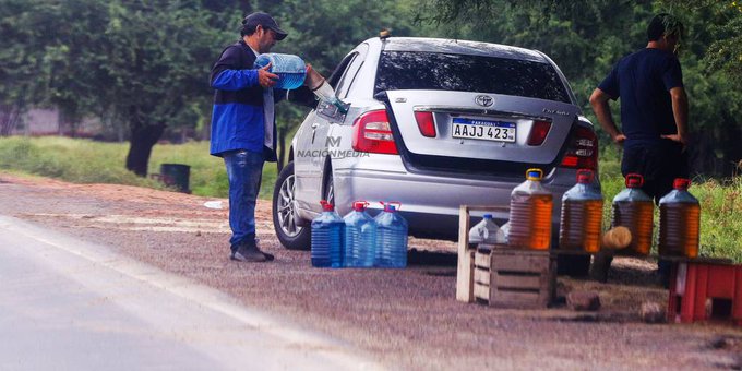 Clorinda: el contrabando de combustible causa estragos en la ciudad