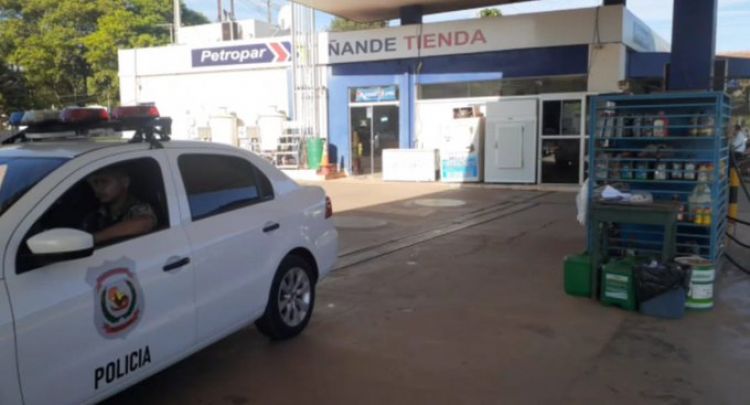 Concepción: Asaltan estación de servicios y se llevan más de 4 millones de guaraníes