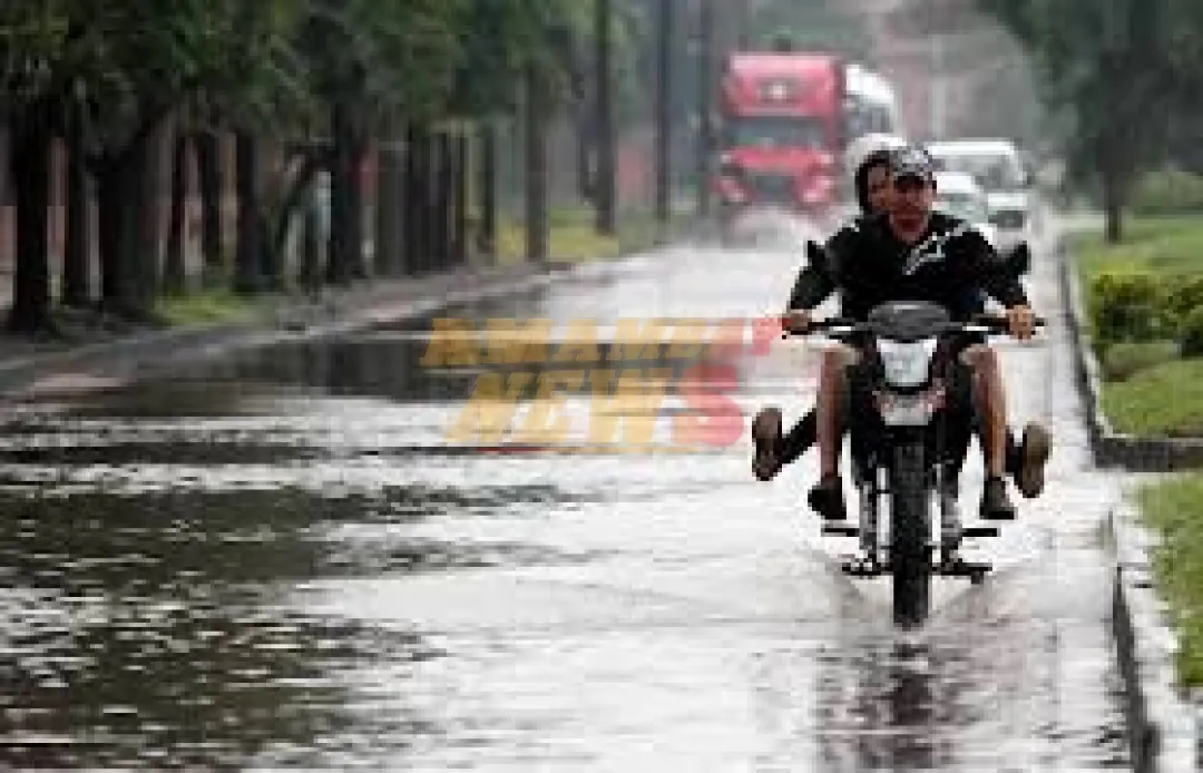 Pronostican día cálido con lluvias y tormentas eléctricas