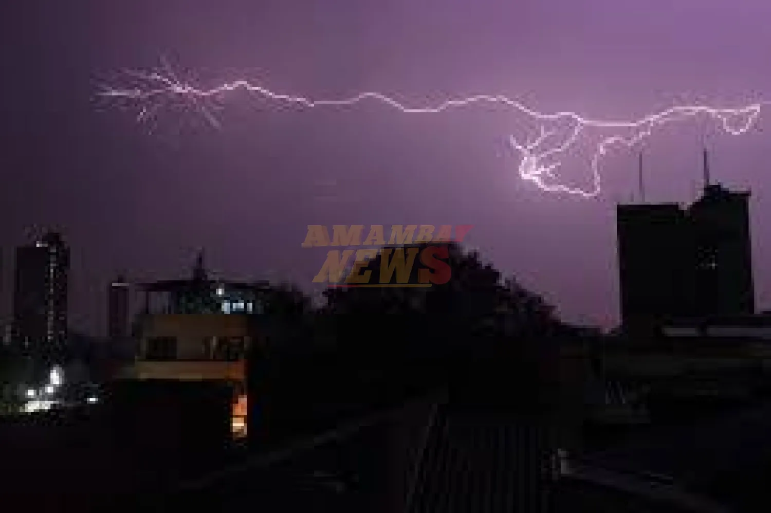 Meteorología: dieciséis departamentos en zona de tormentas para esta noche