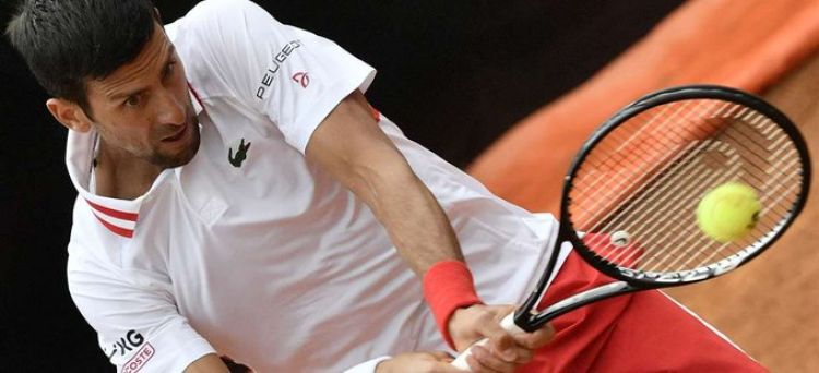 Djokovic pudo con Fritz y la lluvia en su debut en el Masters 1000 de Roma