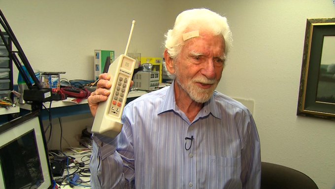 Martin Cooper, el hombre que hace 50 años realizó la primera llamada por celular en la historia