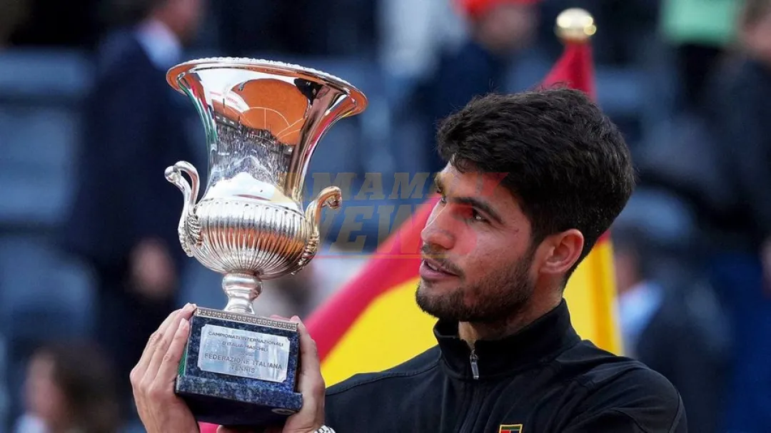 Carlos Alcaraz arruina el regreso de Jannik Sinner: Vence al número uno del mundo y conquista el Masters 1000 de Roma