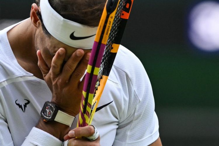 Nadal renuncia a la semifinal de Wimbledon por lesión