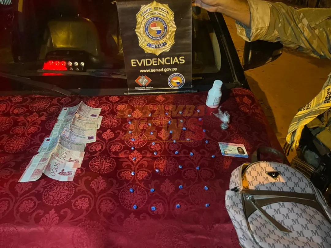 SENAD incauta drogas durante patrulla preventiva