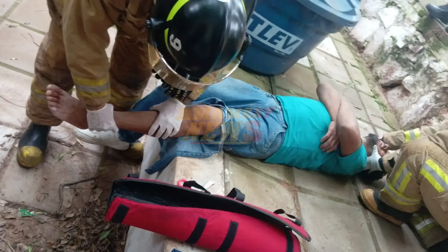 Villa Elisa: Presunto ladrón se lanza del tercer piso de un edificio al intentar escapar