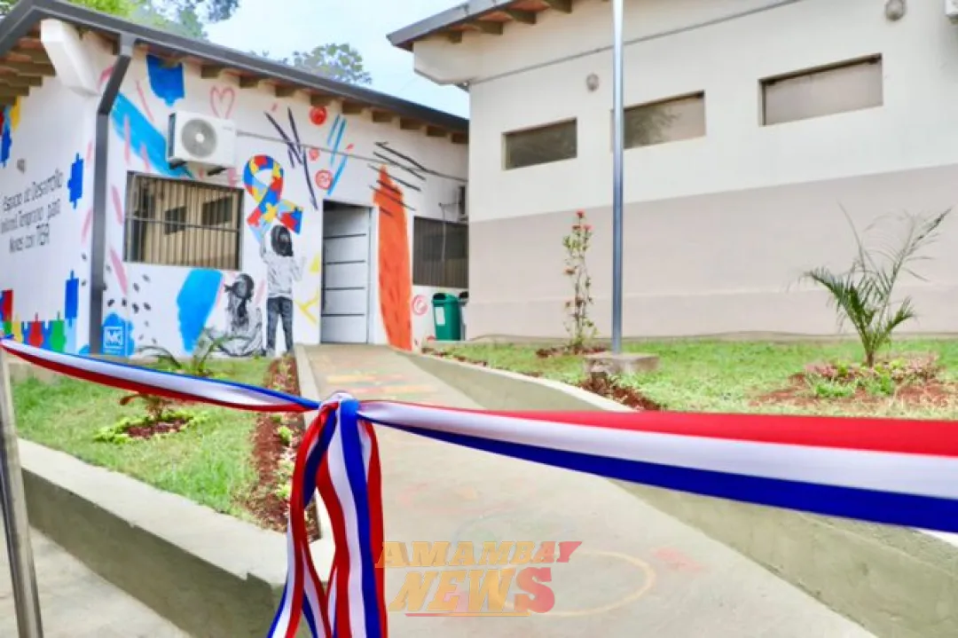 Inauguran primer espacio público de desarrollo infantil con TEA en Alto Paraná