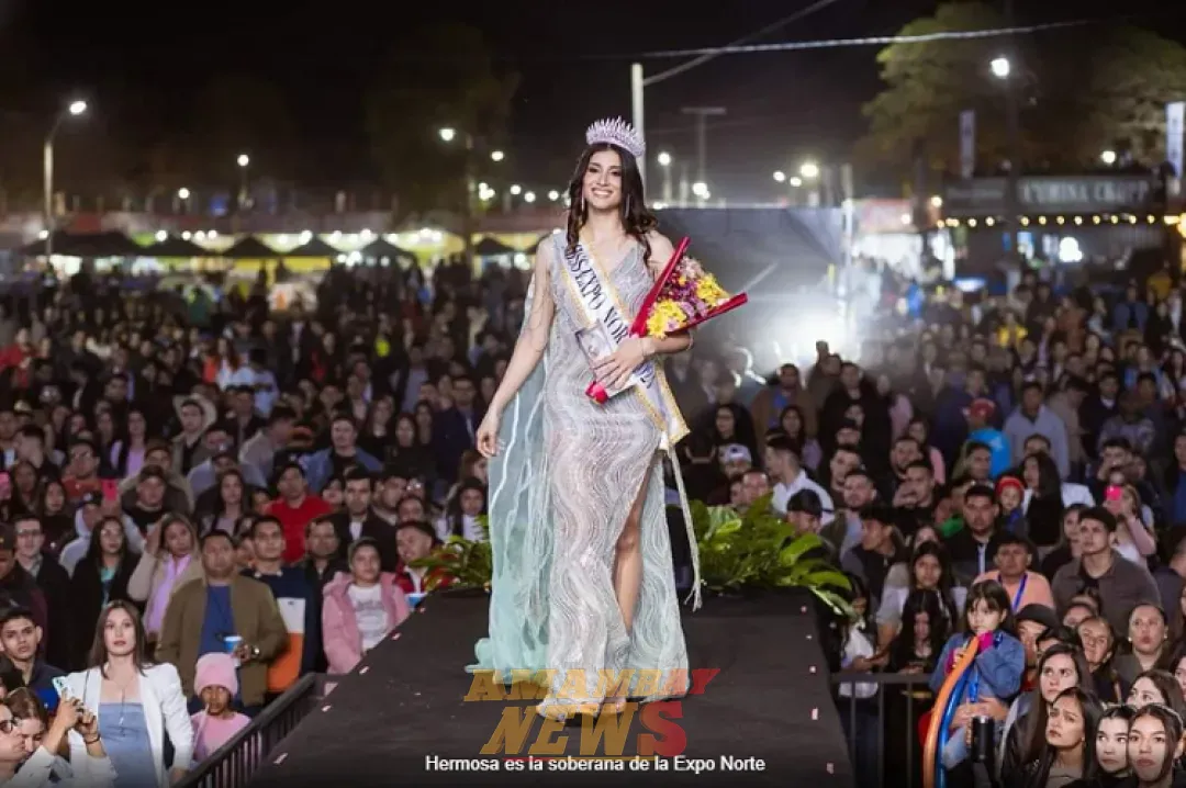 Asiget Lis Marina Huerta Vera es coronada como Miss Expo Norte 2024