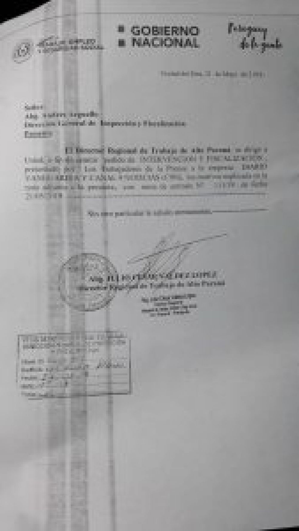 Piden intervención del Diario Vanguardia y C9N