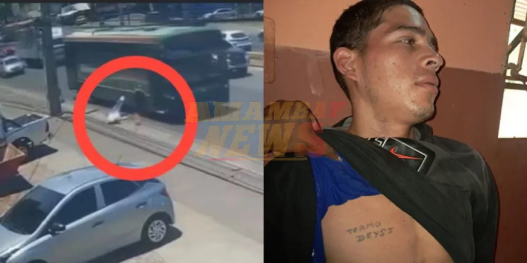Capturan a falso vendedor que causó muerte de una mujer tras caer de un bus