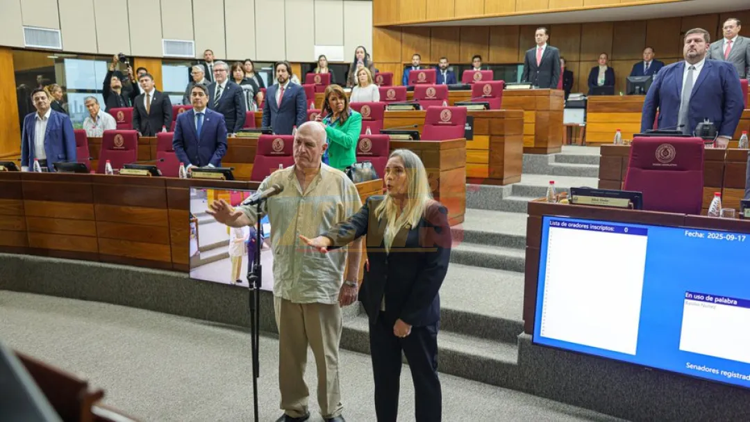 Senado incorpora al suplente de Yamy Nal y a la reemplazante temporal de Chaqueñito