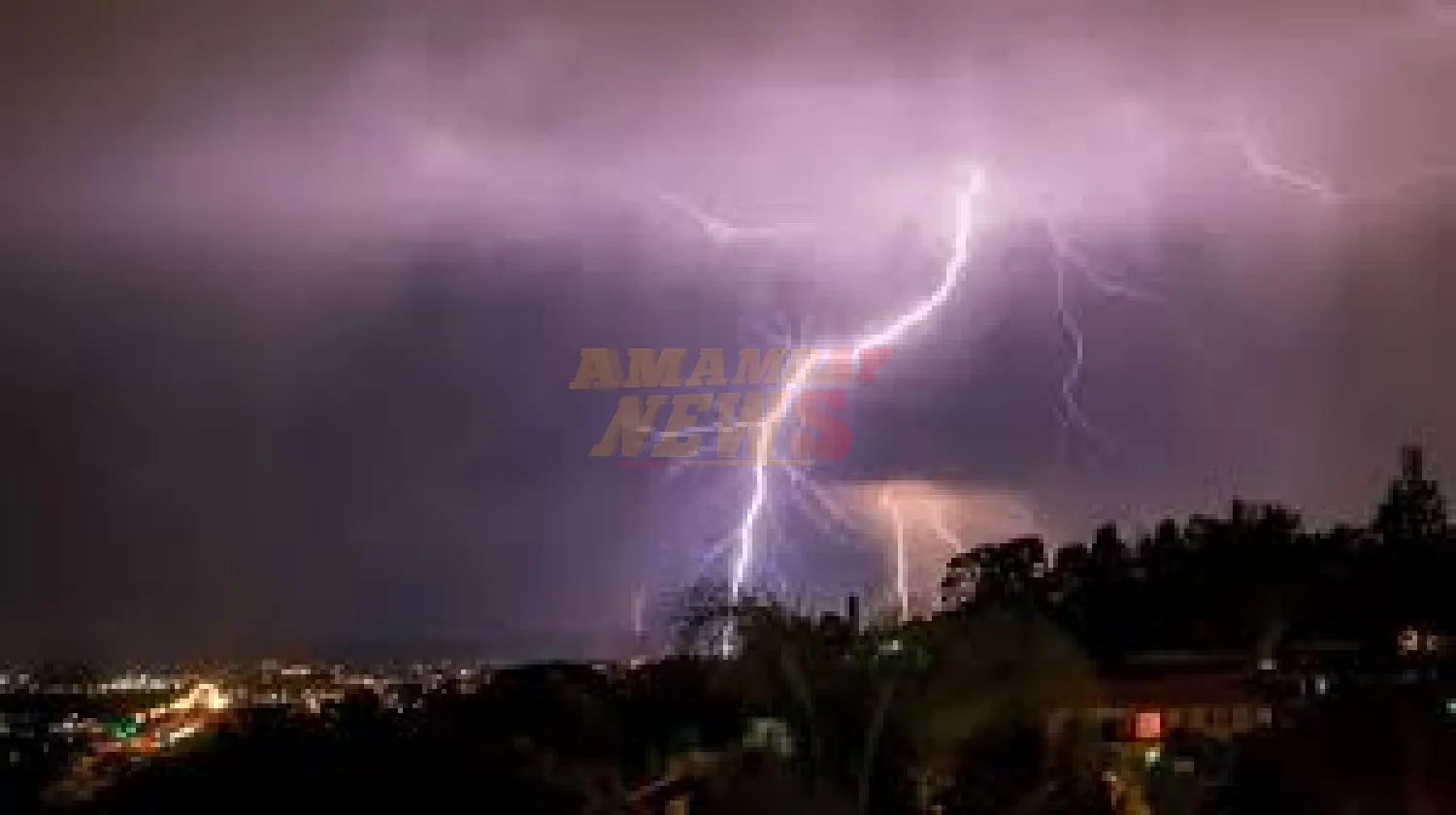 Meteorología advierte de lluvias y tormentas para nueve departamentos del país